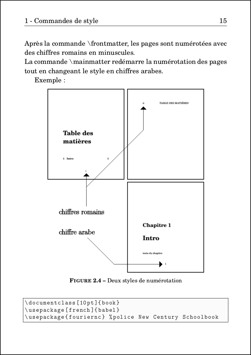 LateX : Commandes de style 15