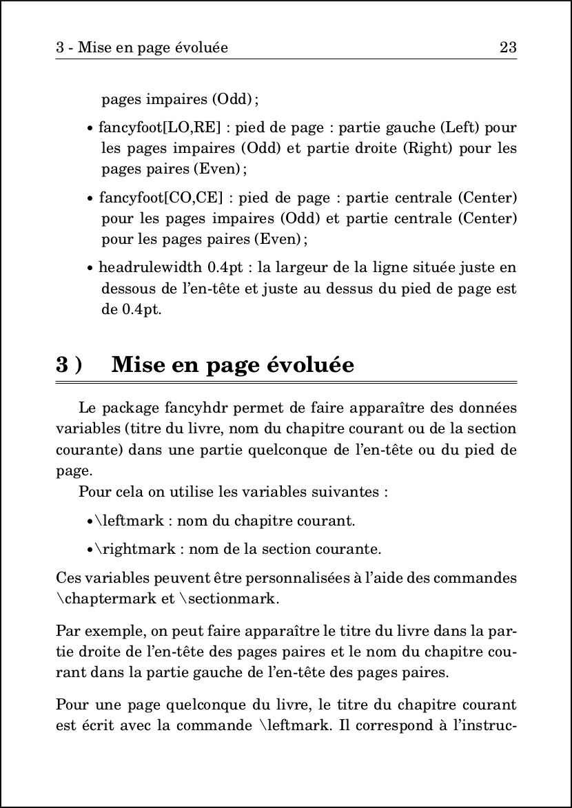 LateX : Mise en page évoluée