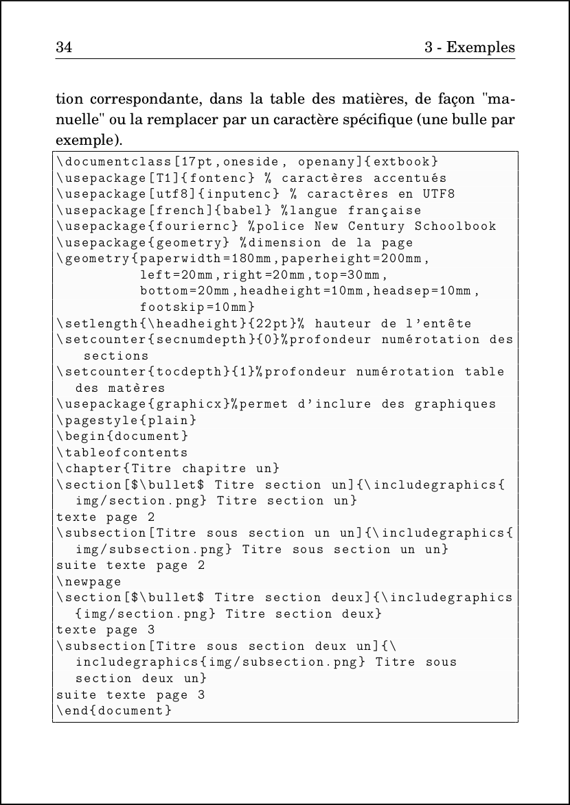 LateX : Insertion d’images dans les titres