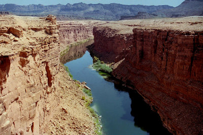 Rives du colorado  Marble Canyon en Arizona