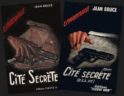 Cit secrte,  de Jean Bruce - Couverture du roman aux ditions Fleuve Noir