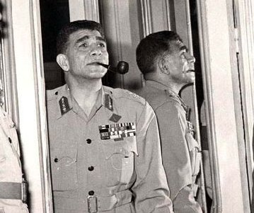 Prsident Naguib en 1954 - source commons.wikimedia : image public domain