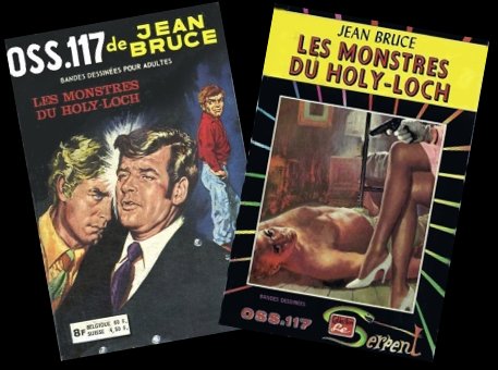 Couvertures du roman, aux ditions BD Comics Pocket et Le Serpent 