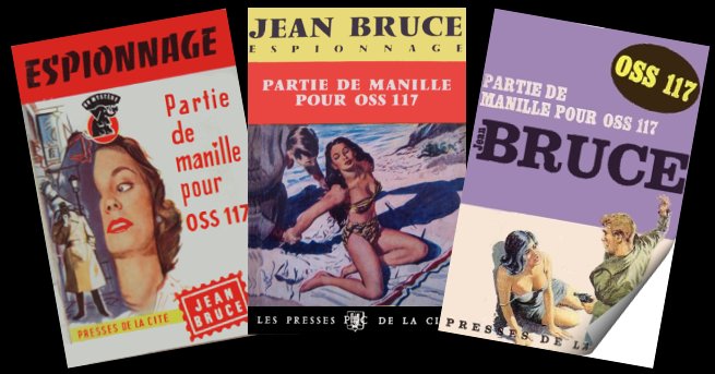 PPartie de manille pour OSS 117,  de Jean Bruce 