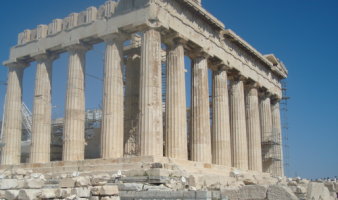 Acropole d'Athnes, Parthenon - source commons.wikimedia - image public domain