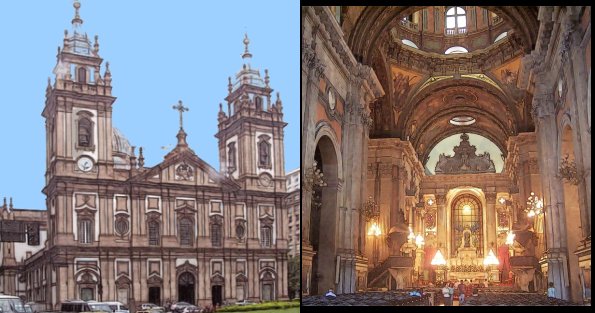 Eglise nossa senhora da candelaria  Rio - source Commons wikimedia - image public domain
