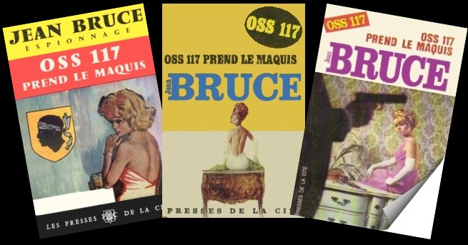 OSS 117 prend le maquis, de Jean Bruce 