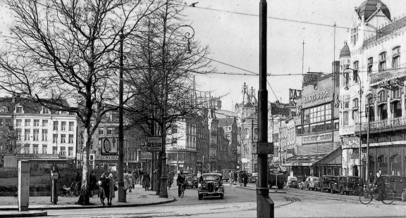rembrandtplein, Amsterdam, annes 1950